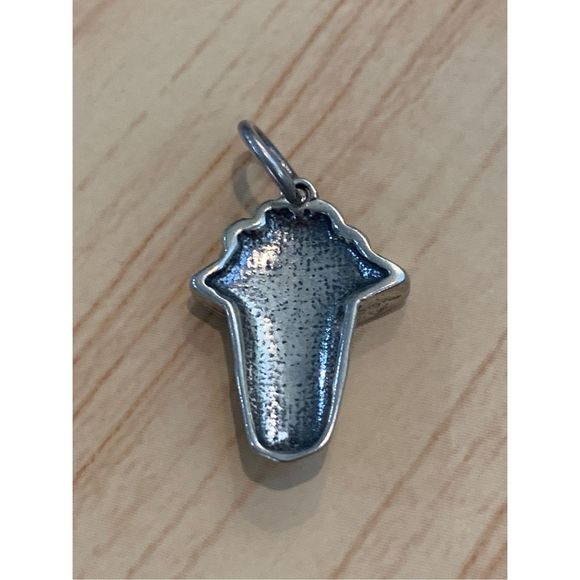 Clover Leaf Hat Sterling Silver Jewelry Charm - Picture 3 of 4